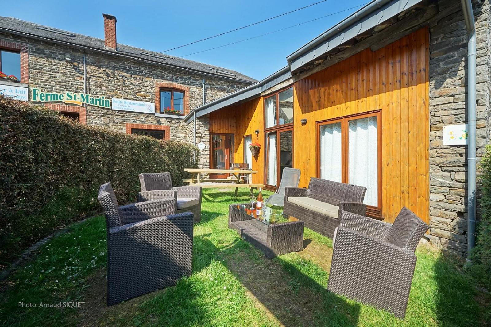 Ferme St Martin Bed & Breakfast Manhay Dış mekan fotoğraf